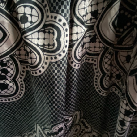 Le Chateau Vintage Black Pink Babydoll Satin Feminine Party Top- Sz-L - Picture 10 of 16